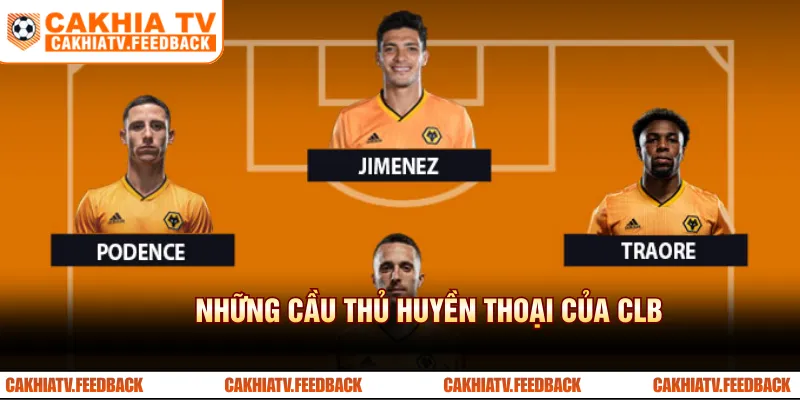 Những cầu thủ huyền thoại của CLB 