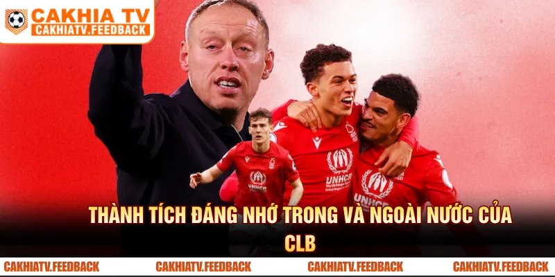 Thành tích đáng nhớ trong và ngoài nước của CLB